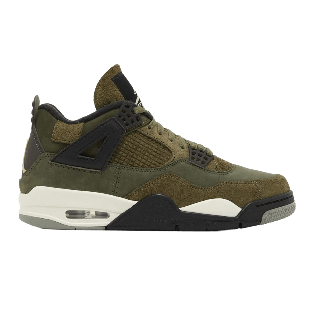 Air Jordan 4 Retro SE Craft Olive sneakers for men
