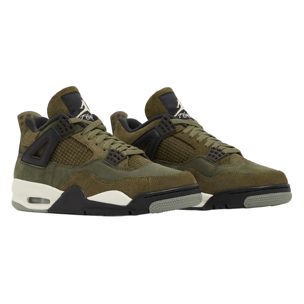 Air Jordan 4 Retro SE Craft Olive sneakers for men
