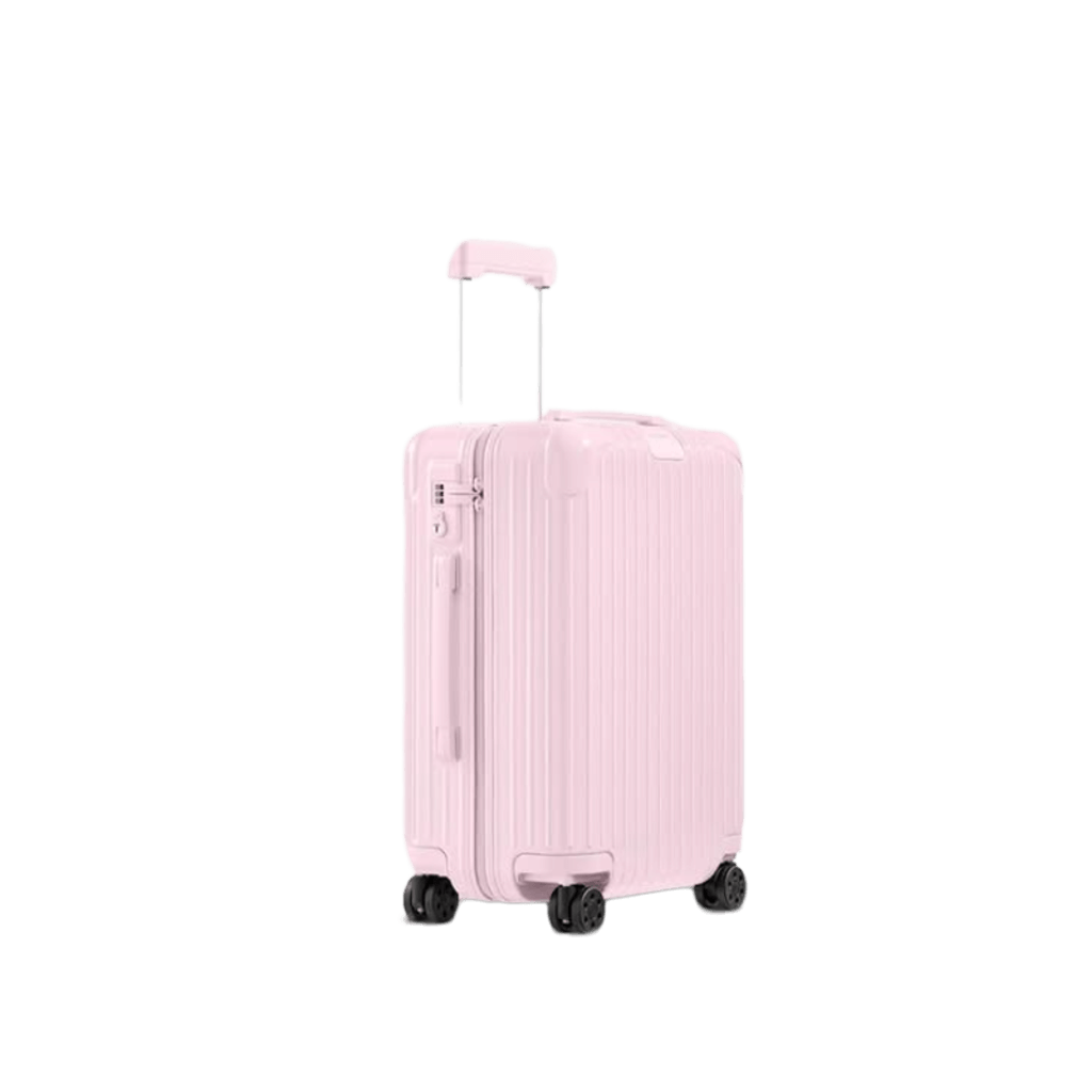 Rimowa Pink Ballerina cabin luggage suitcase
